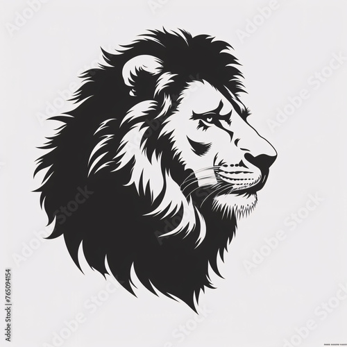 Lion Head Logo Vector Template Illustration Design 