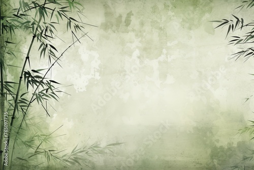 olive bamboo background with grungy texture