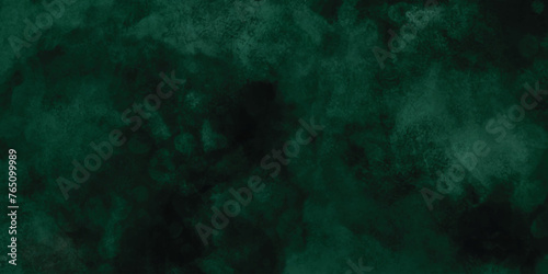 Abstract watercolor background texture. Dark green grunge texture. Texture of paint.