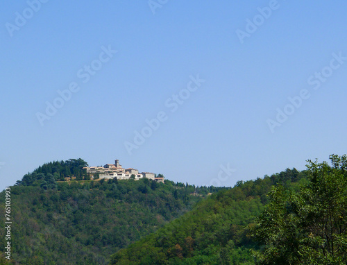 View of Eremo Camaldolese di Santa Maria Annunziata sul monte Rua