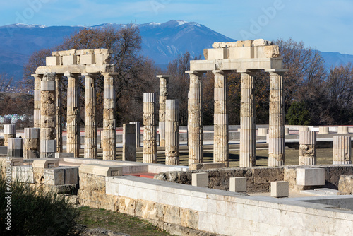 The Palace of Aigai following 16 years of restoration, Vergina photo