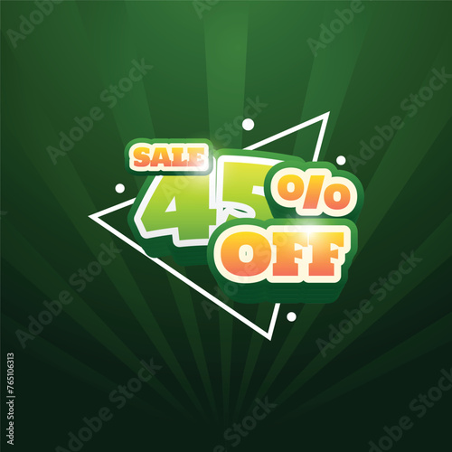 Sale Discount Vector Design Collection