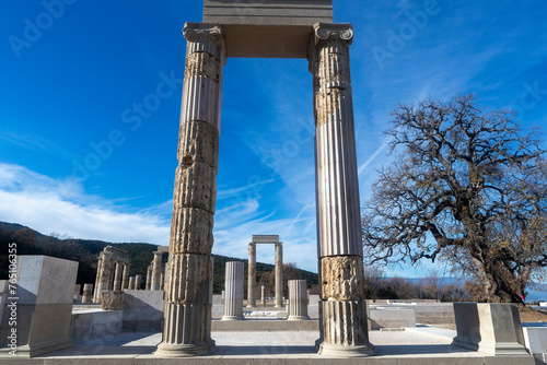 The Palace of Aigai following 16 years of restoration, Vergina photo