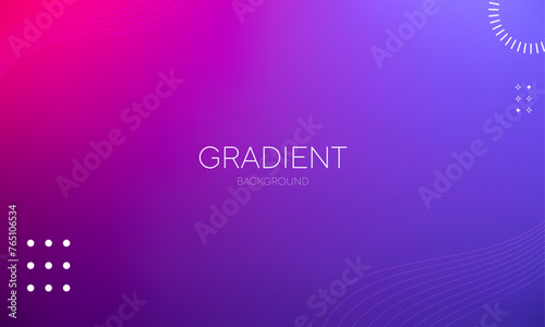 Background of gradient lights