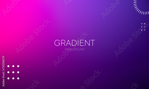 Background of gradient lights