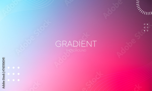 Background of gradient lights