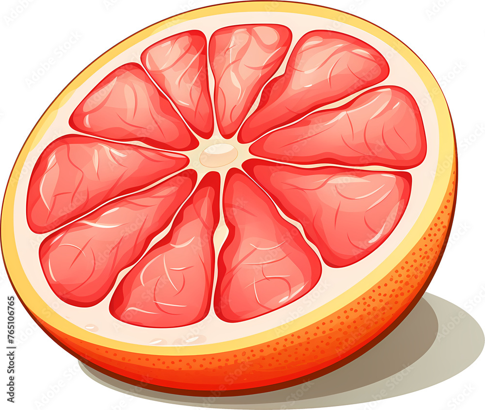 Mixed Citrus Slices and Fruits