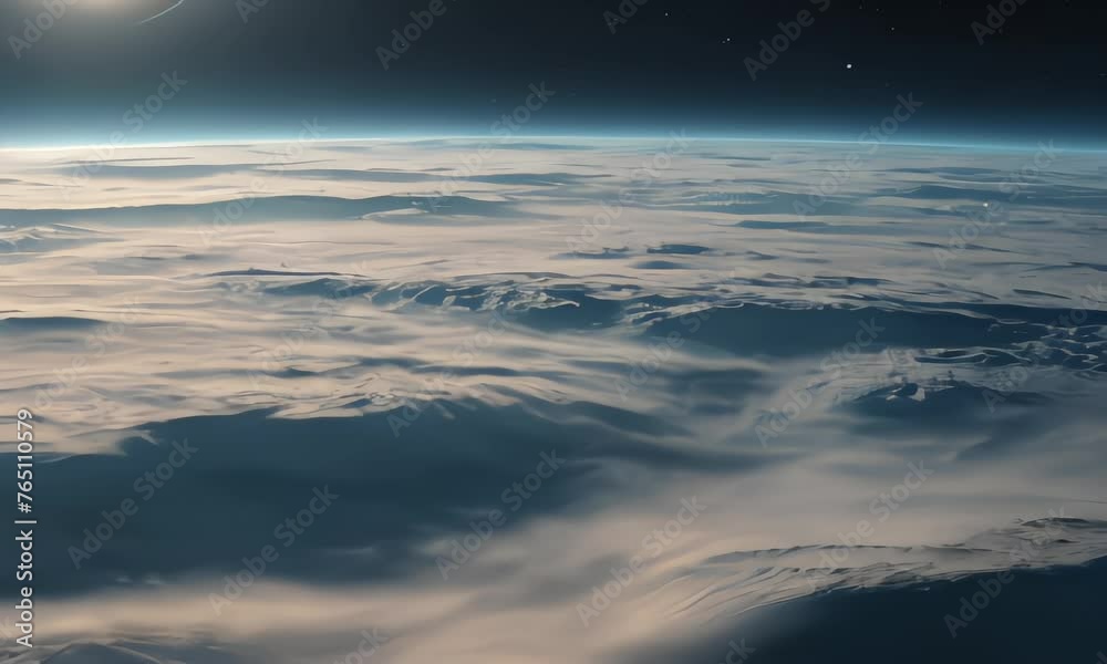 surface land of the outer space surface land of the outer space
