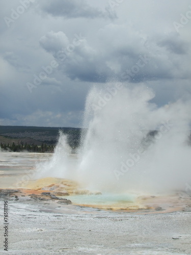 Yellowstone hot springs © Kathleen