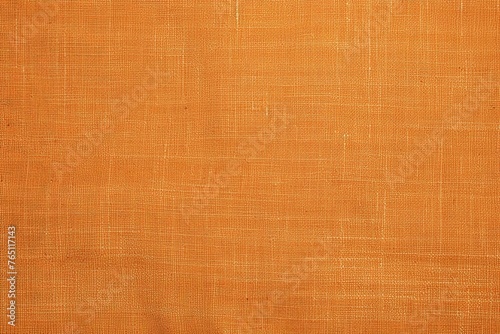 Orange raw burlap cloth for photo background, in the style of realistic textures