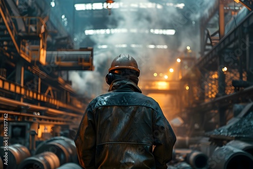 Safety Concerns, Responsibilities, and Union Representation in a Steel Mill: An Inside Look. Concept Steel Manufacturing, Occupational Safety, Labor Relations, Worker Rights, Industry Regulations