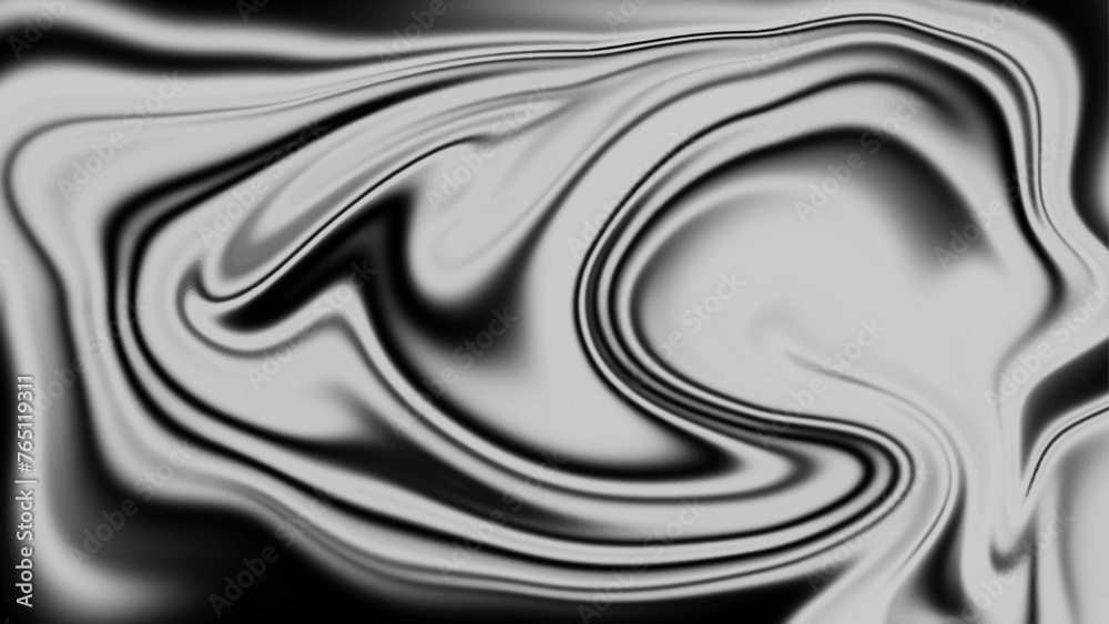 Black and white abstract background. Fluid painting abstract texture, art technique, Abstract liquid metal close-up design. Smooth, elegant gray satin texture. Black and white abstract background. Fluid painting abstract texture, art technique, Abstract liquid metal close-up design. Smooth, elegant gray satin texture.
