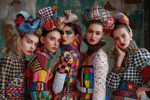 Vibrant Tapestry: A Fusion of Global Textiles and Fashion