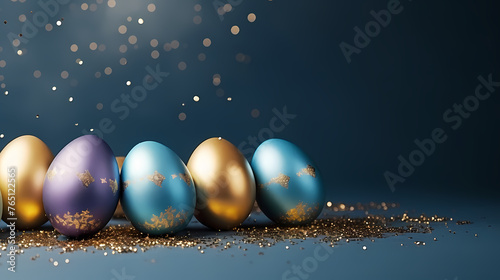 Easter background, traditional holiday