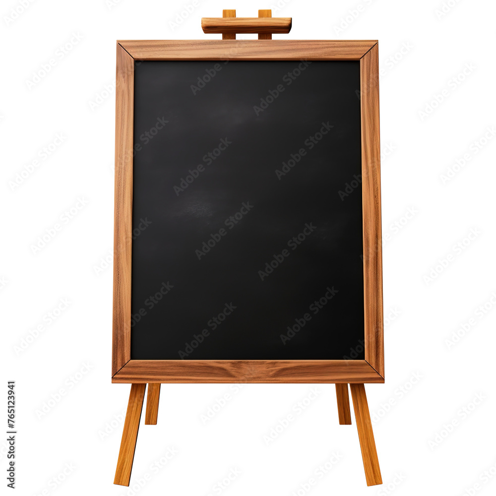 Blank blackboard isolated on transparent background Remove png, Clipping Path, pen tool