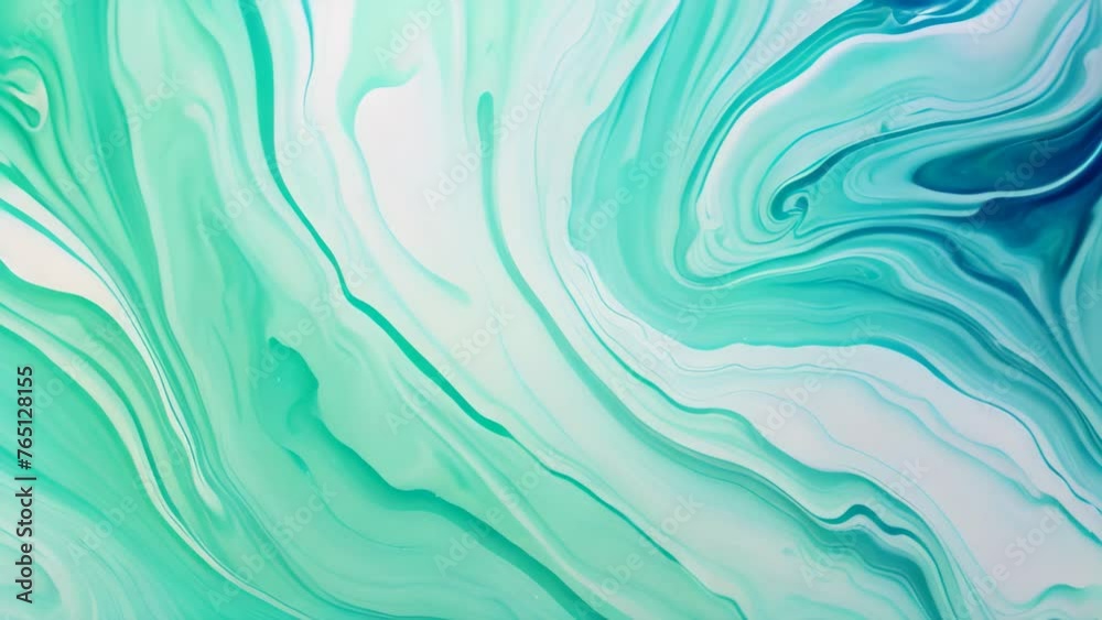 An image featuring a captivating blue and white swirl pattern decorating a background, Pastel cyan mint liquid marble watercolor background, AI Generated An image featuring a captivating blue and white swirl pattern decorating a background, Pastel cyan mint liquid marble watercolor background, AI Generated