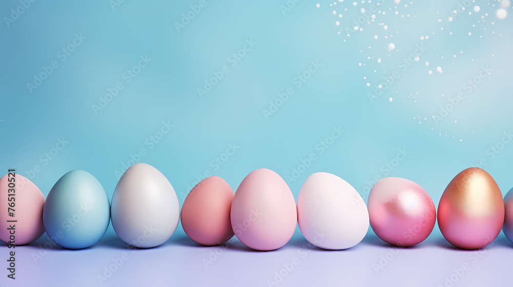 Easter banner with copy space Easter banner with copy space