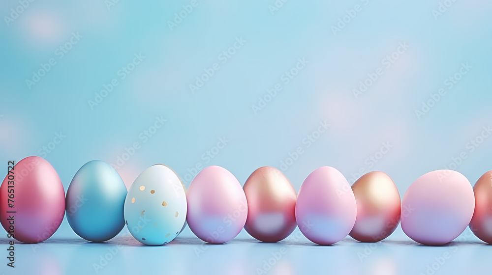 Easter banner with copy space Easter banner with copy space