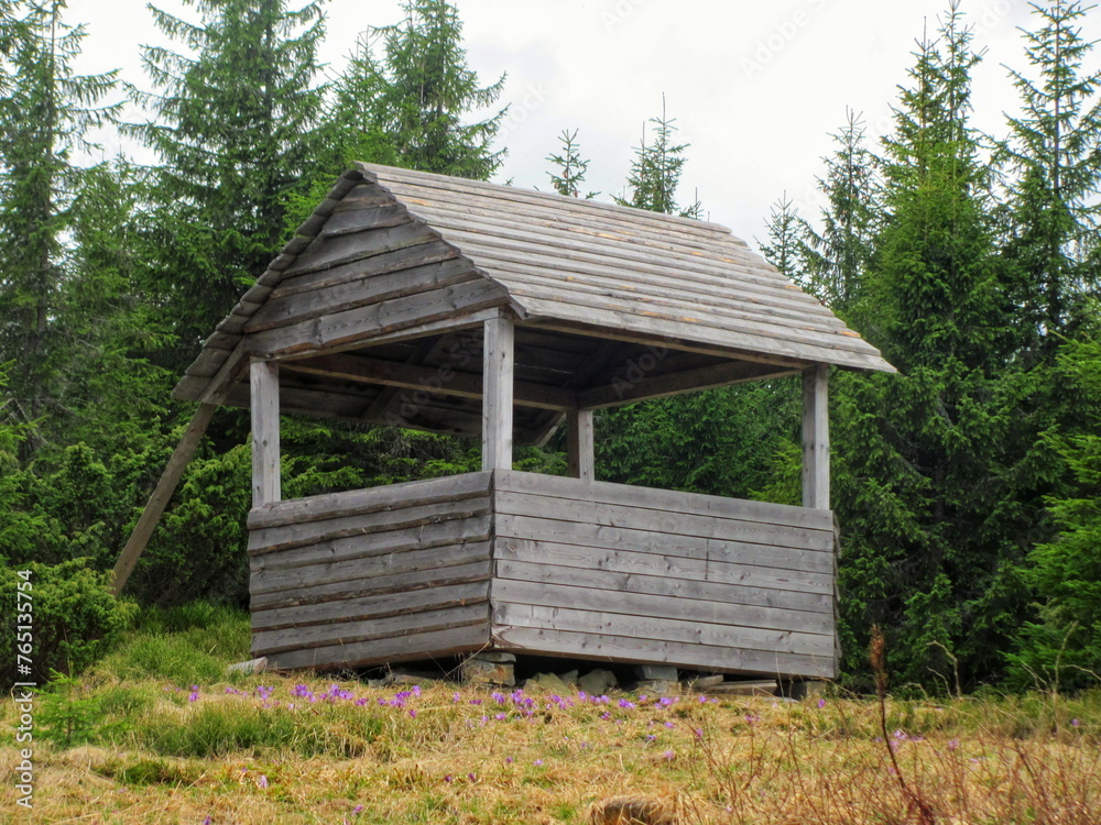Spring Gazebo by the Forest Spring Gazebo by the Forest