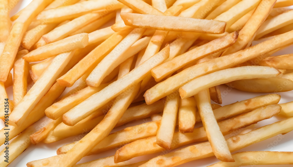 french fries isolated on white background french fries isolated on white background