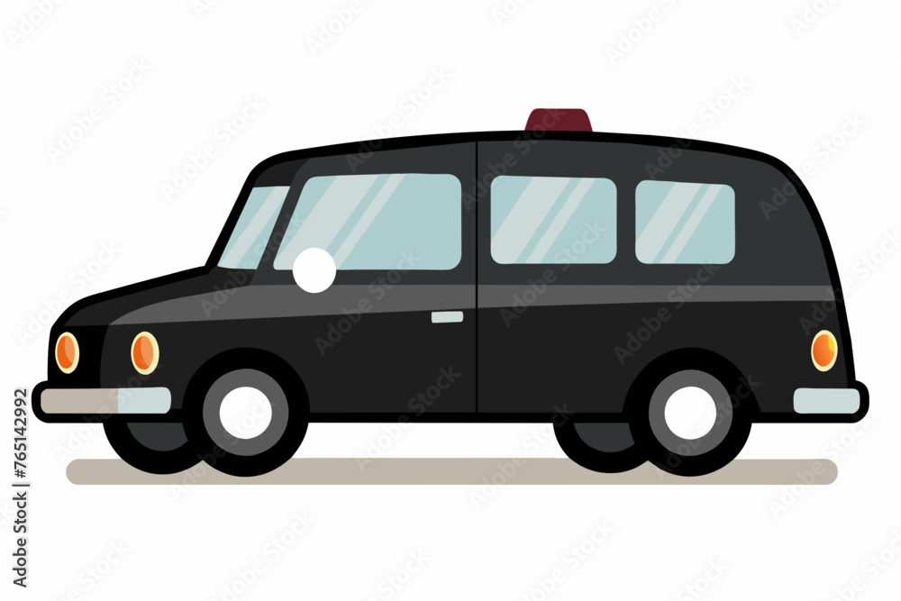hearse car vector illustration hearse car vector illustration