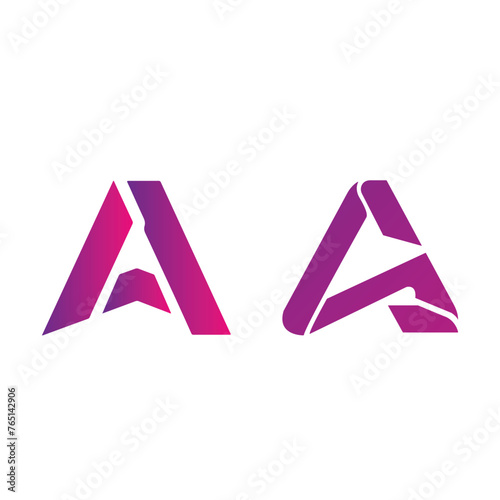 A letter Mark Logo Design