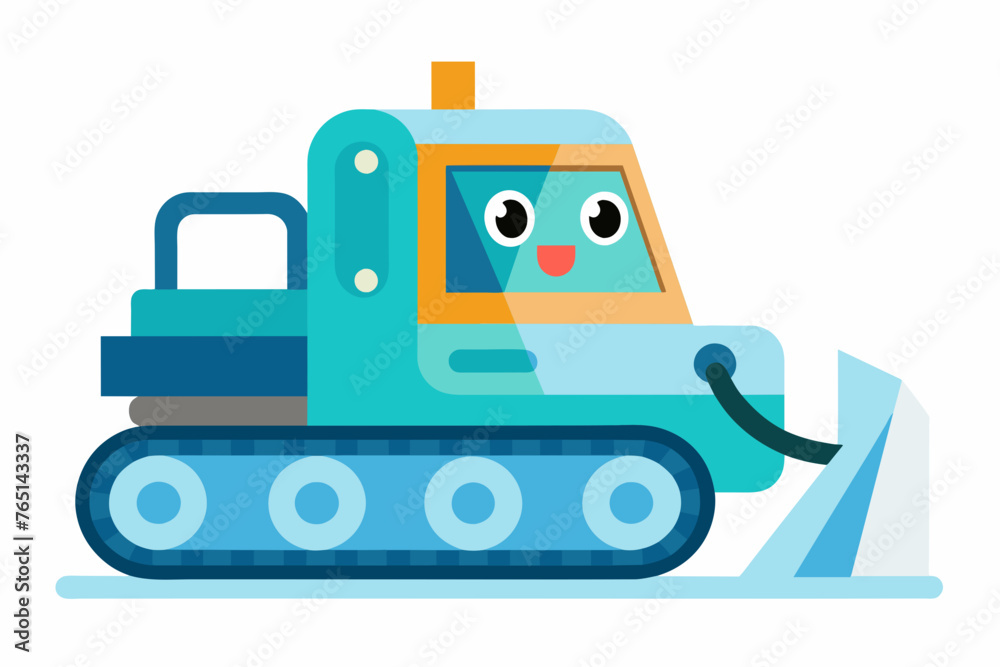 bulldozer vector illustration bulldozer vector illustration