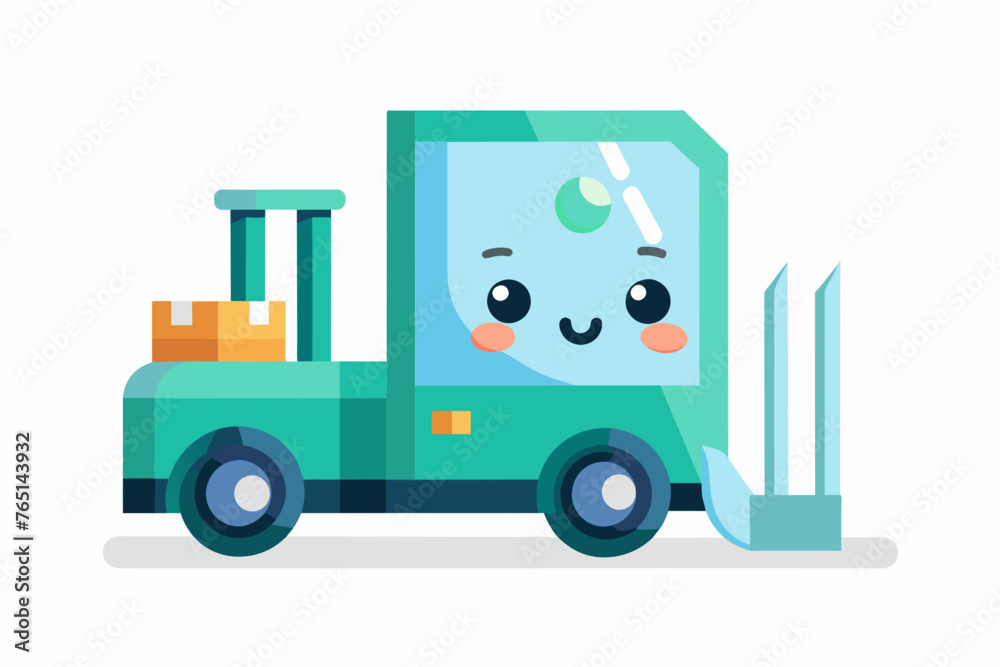 forklift vector illustration forklift vector illustration