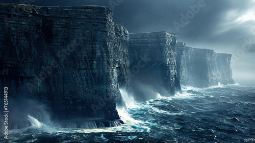 Majestic Coastal Cliffs