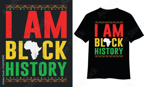 Juneteenth t-shirt design, Black history month t-shirt.