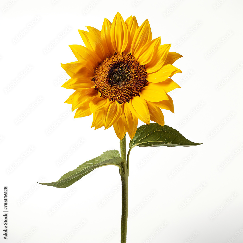 Obraz premium isolated on white studio background, bright, minimalistic сreated with Generative Ai
