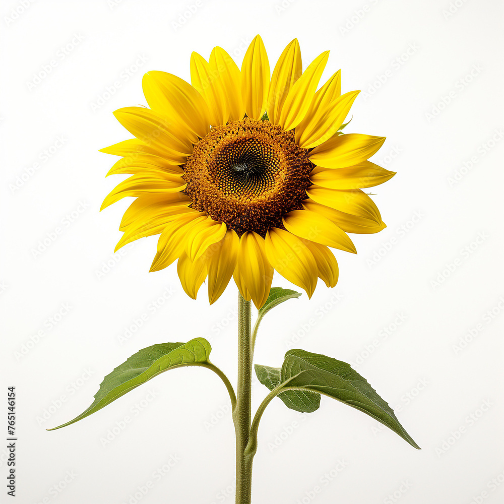 Fototapeta premium isolated on white studio background, bright, minimalistic сreated with Generative Ai