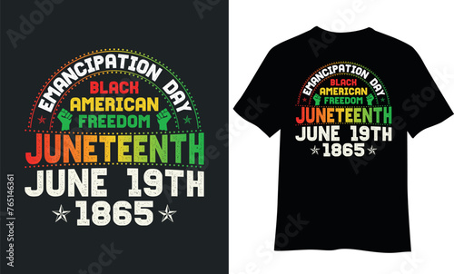 Juneteenth t-shirt design, Black history month t-shirt.