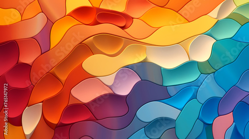 Visually stunning abstract art