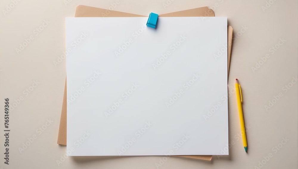 blank notebook and pen, copy space, space for text and design blank notebook and pen, copy space, space for text and design