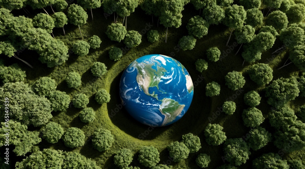 earth day concept, save the world, globe on moss, globe and forest, eco-friendly, planet earth, nature background, 8k earth day concept, save the world, globe on moss, globe and forest, eco-friendly, planet earth, nature background, 8k