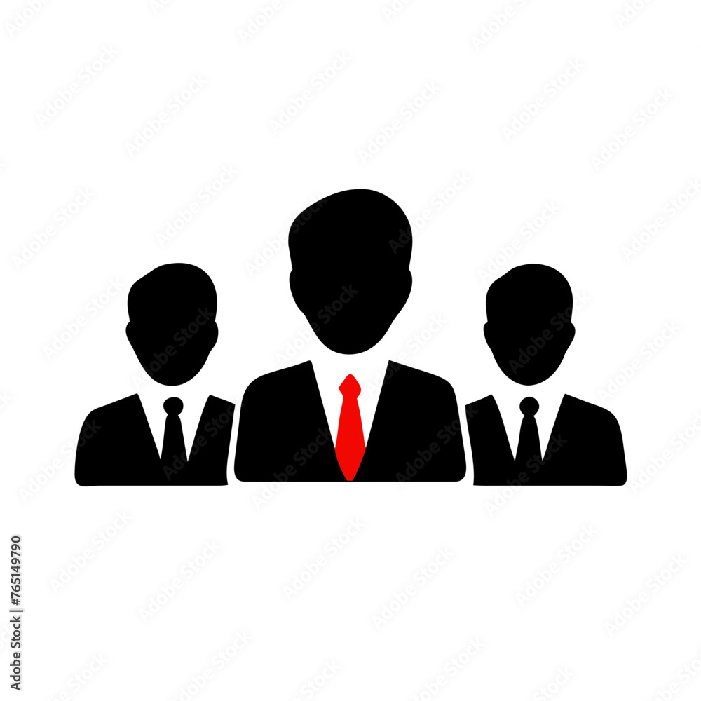 Team work icon vector element illustration on a Transparent Background Team work icon vector element illustration on a Transparent Background