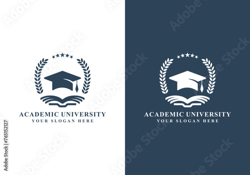 University logo vector logo template, university logo concept vector. University logo template