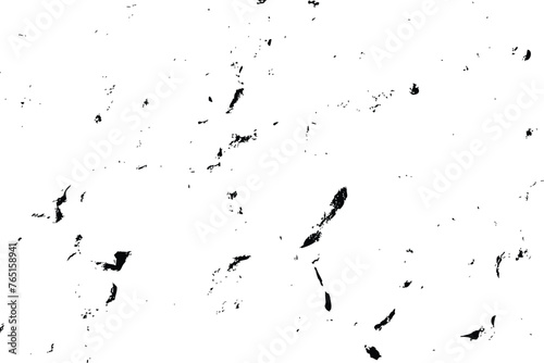 Grunge overlay black and transparent dirty texture. Messy dust overlay distress background. Abstract dotted and dirty scratched and smudged of grain sandy soil. Minimalist abstraction vector.