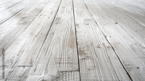 A serene display of white wooden boards laying horizontally, each plank showcasing unique, fine-grained textures that seem to whisper tales of tranquil forests.