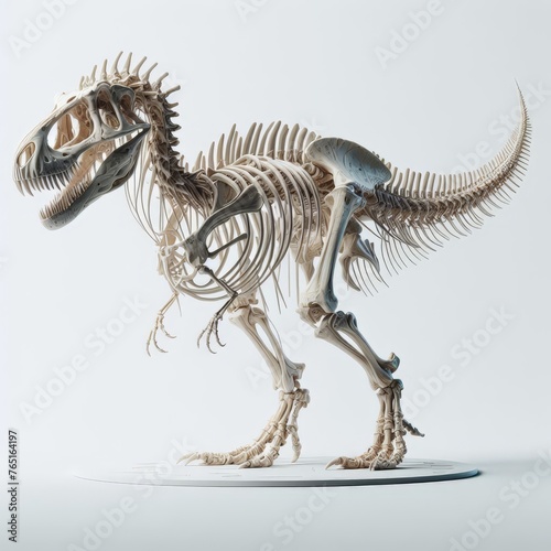 skeleton of a dinosaur © AiDistrict