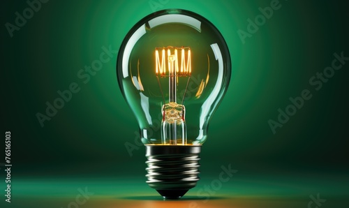 Lightbulb as a symbol of a ...