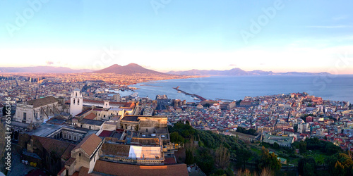 View from Sant'Elmo Castle, Naples, Italy
