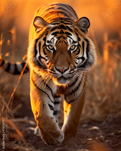 Wildlife photography, tiger сreated with Generative Ai © Andrii Yablonskyi