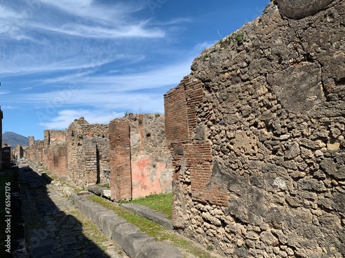 Pompeii archaeological site, Naples, Italy
