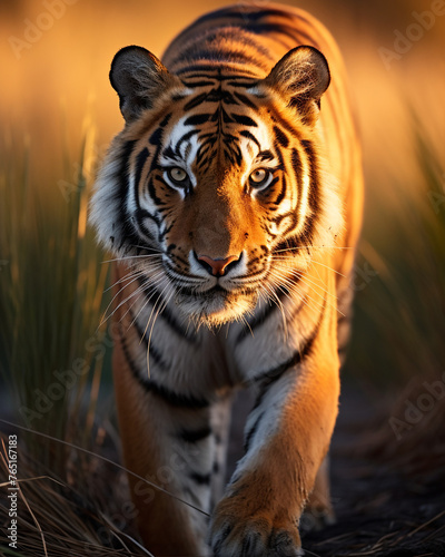 Wildlife photography, tiger сreated with Generative Ai © Andrii Yablonskyi