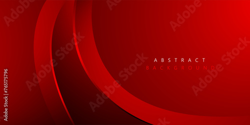 Red and black curve luxury modern background with space for text and message. concept design