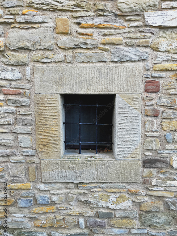 fragment of a stone wall made of large blocks fragment of a stone wall made of large blocks