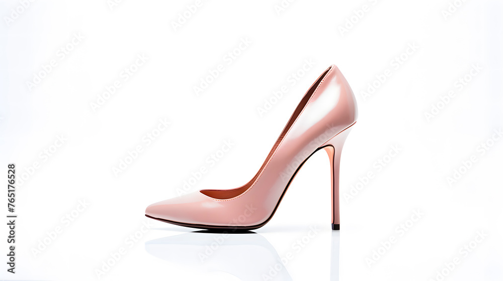heel in withe backgroud heel in withe backgroud