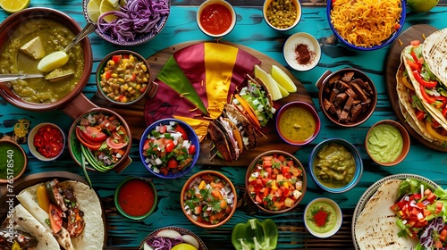 Wallpaper Mural 
Cinco de Mayo food Torontodigital.ca